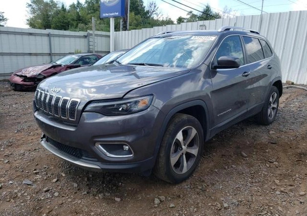 Jeep Cherokee cena 45900 przebieg: 34800, rok produkcji 2019 z Łódź małe 37